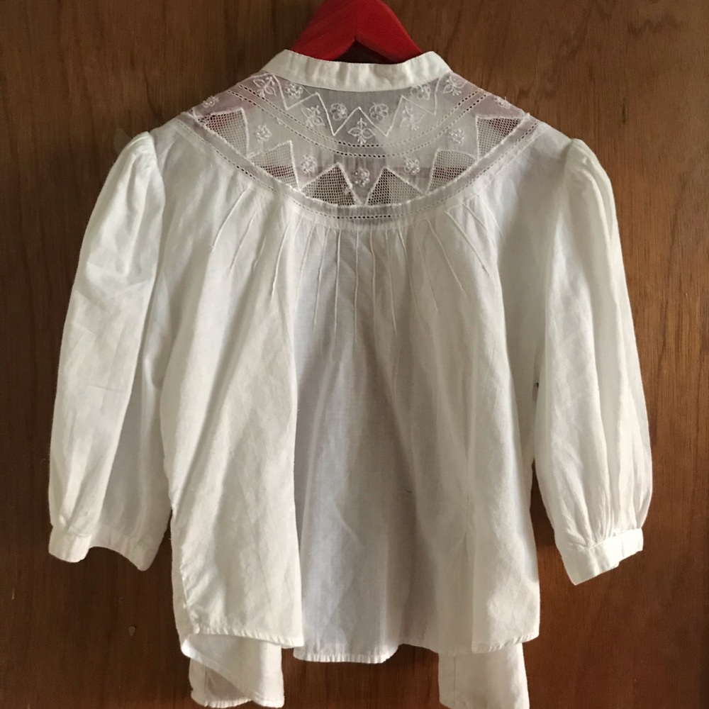 Vintage white blouse
